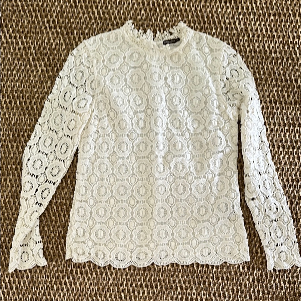J. McLaughlin Loni Lace Top